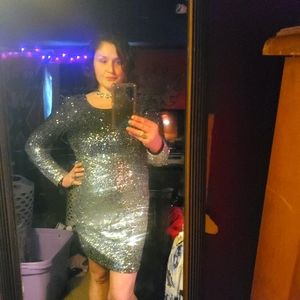 Stunning shiny dress